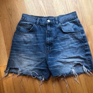 Anine Bing jean shorts